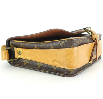 Louis Vuitto Cartouchiere MM Monogram Canvas Shoulder Bag