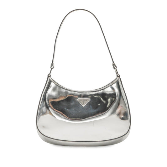 Prada Cleo Leather Shoulder Bag