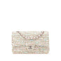 Chanel Matelasse 25 Tweed Leather Shoulder Bag