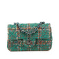 Chanel Matelasse20 Tweed Leather Shoulder Bag