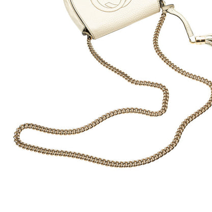 Gucci Soho Interlocking G Leather Shoulder Bag