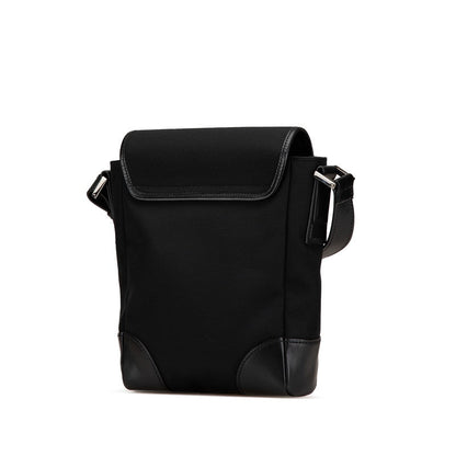 Gucci Canvas Leather Shoulder Bag