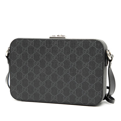 Gucci GG Supreme Hard Trunk PVC Shoulder Bag