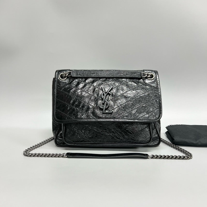 Saint Laurent YSL Niki Bag Black 28*22cm XJ15155