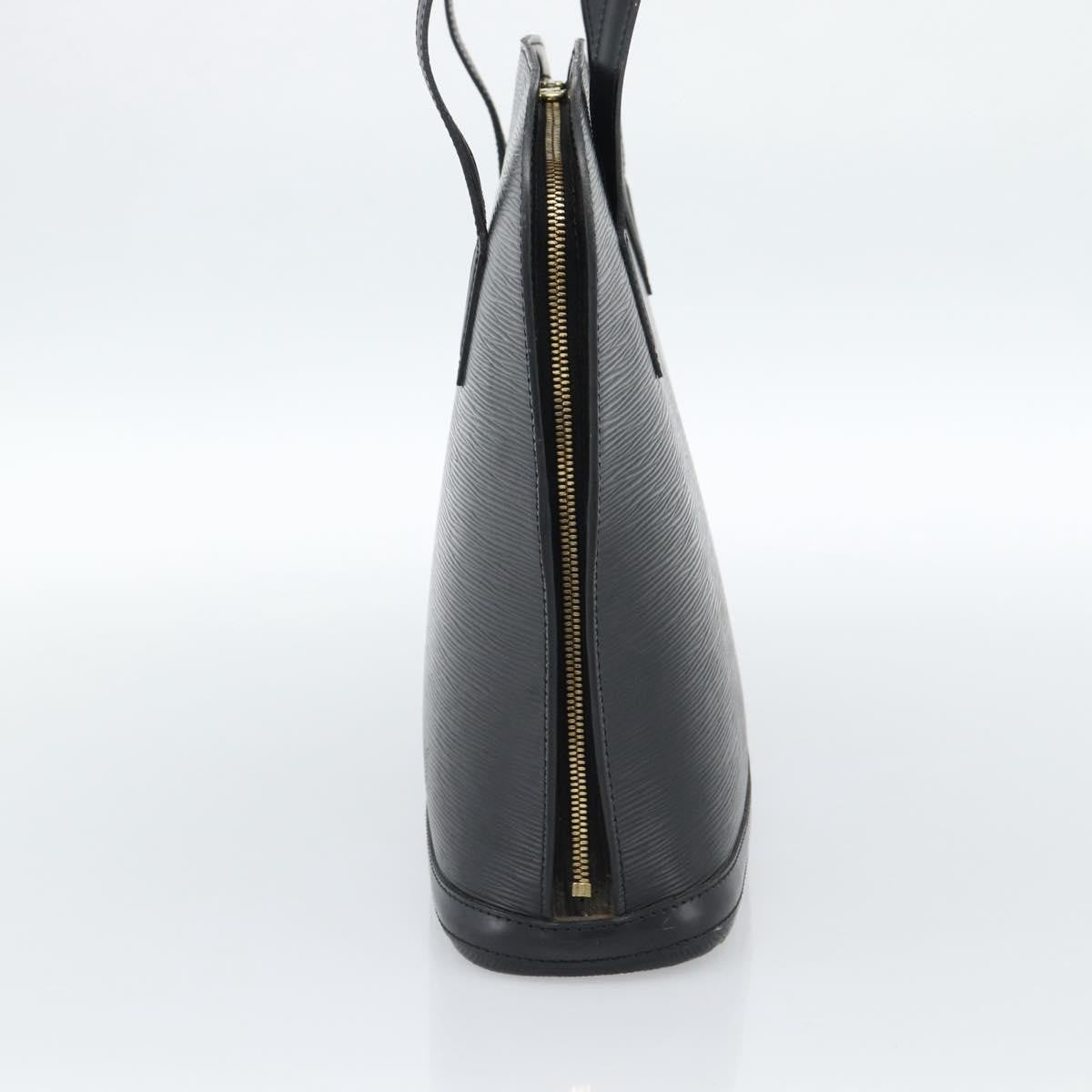 Louis Vuitton Lussac Handbag Epi Leather Black Leather Shoulder Bag Bag (   )