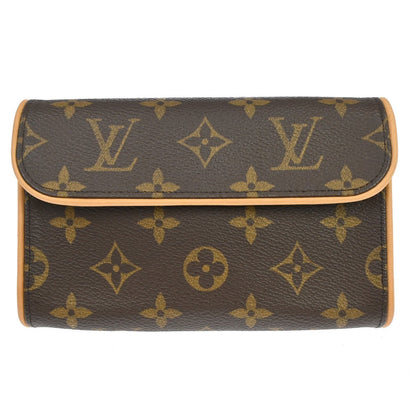 Louis Vuitton Florentine Waist Bag Monogram Canvas Brown Canvas Clutche & Pouche Bag (   )