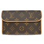 Louis Vuitton Florentine Waist Bag Monogram Canvas Brown Canvas Clutche & Pouche Bag (   )