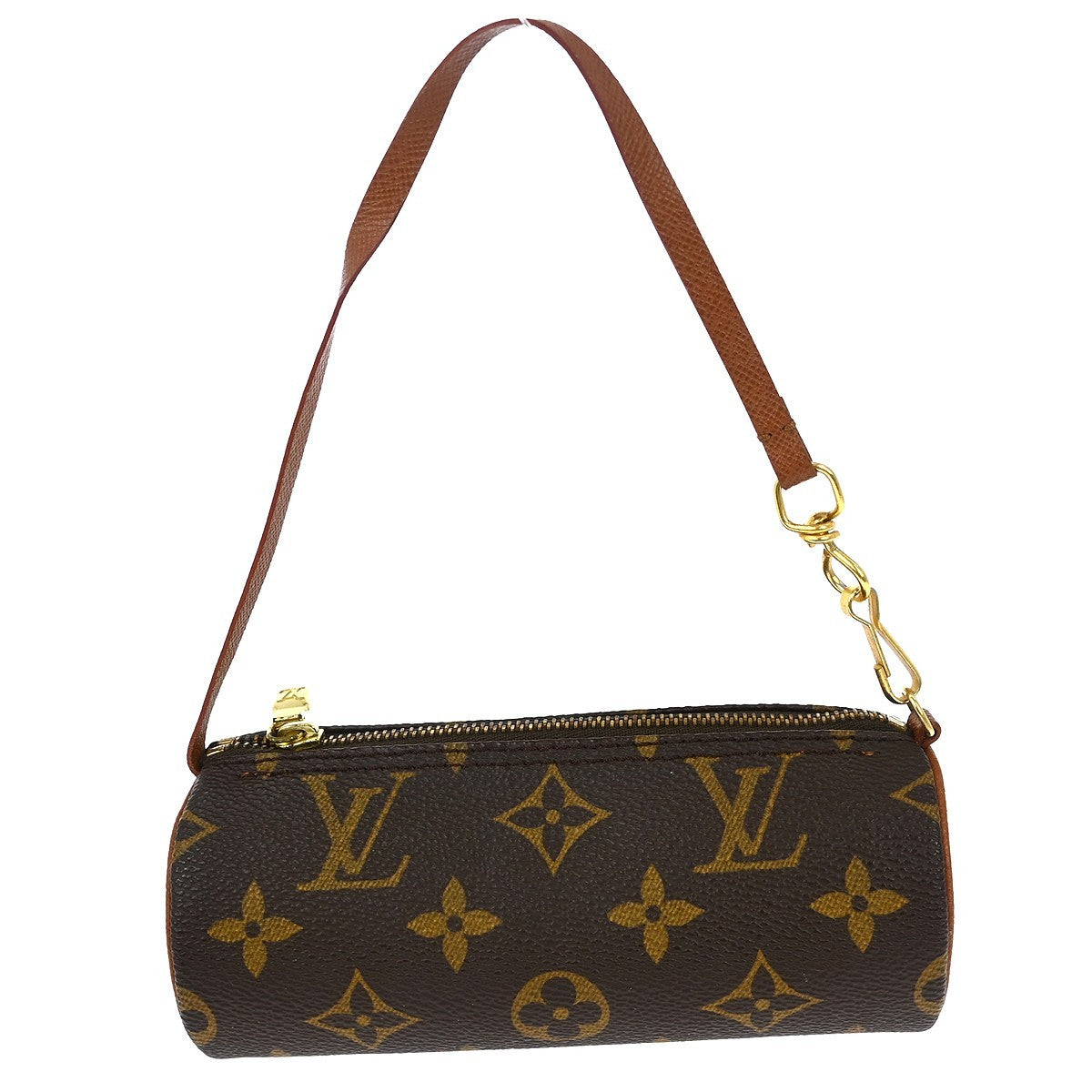 Louis Vuitton Papillon Pochette Monogram Canvas Brown Canvas Clutche & Pouche Bag (   )