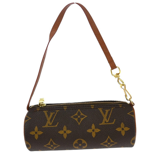 Louis Vuitton Papillon Pochette Monogram Canvas Brown Canvas Clutche & Pouche Bag (   )