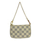 Louis Vuitton Mini Pochette Accessoires Damier Canvas White Canvas Clutche & Pouche Bag (   )
