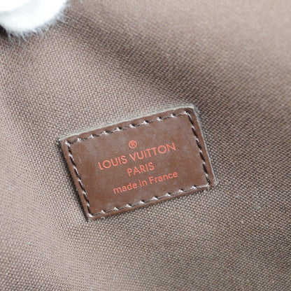 Louis Vuitton Brooklyn Handbag Damier Brown Canvas Shoulder Bag Bag (   )