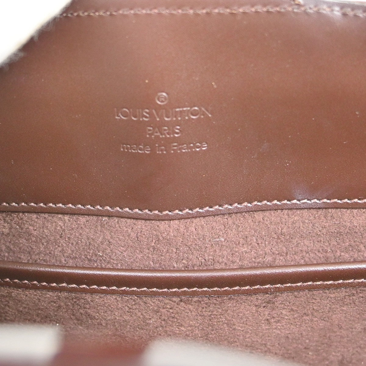 Louis Vuitton Reverie Handbag Epi Leather Brown Leather Shoulder Bag Bag (   )