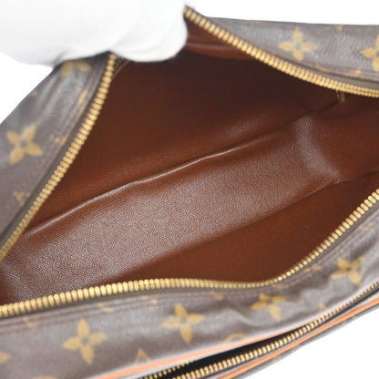 Louis Vuitton Nil Messenger Bag Monogram Canvas Brown Canvas Shoulder Bag Bag (   )