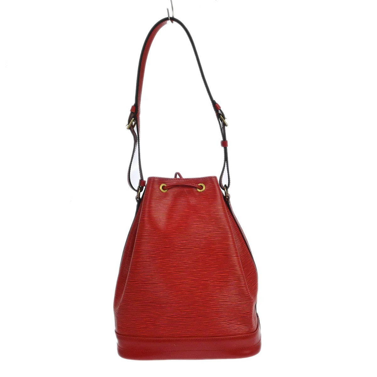 Louis Vuitton Noe Handbag Epi Leather Red Leather Shoulder Bag Bag (   )
