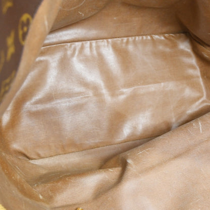 Louis Vuitton Shopping Sac Handbag Monogram Canvas Brown Canvas Tote Bag Bag (   )
