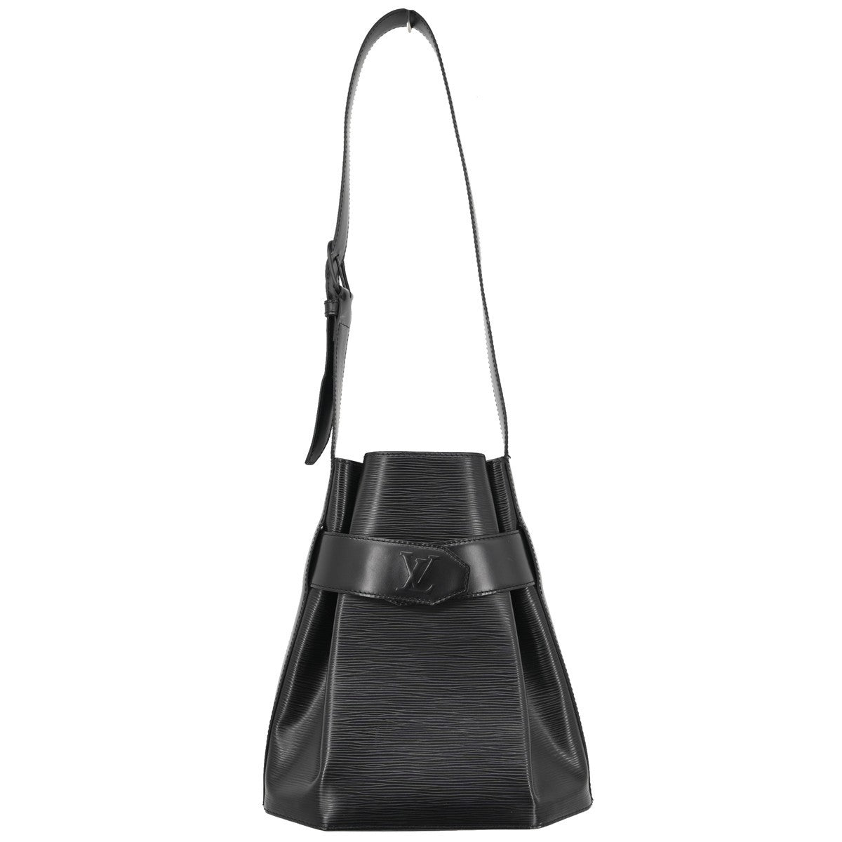 Louis Vuitton Vintage Sac D'epaule Handbag Epi Leather Black Leather Shoulder Bag Bag (   )