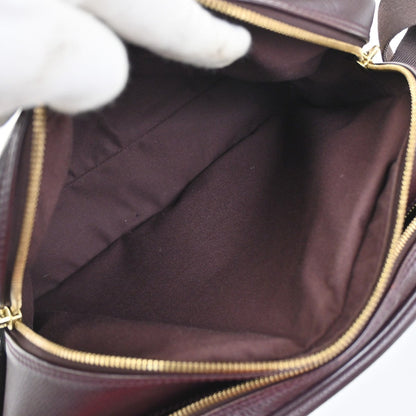 Louis Vuitton Reporter Bag Taiga Leather Brown Leather Shoulder Bag Bag (   )