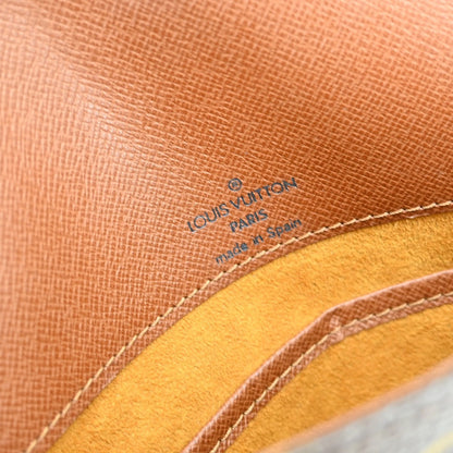 Louis Vuitton Musette Salsa Handbag Monogram Canvas Brown Canvas Shoulder Bag Bag (   )