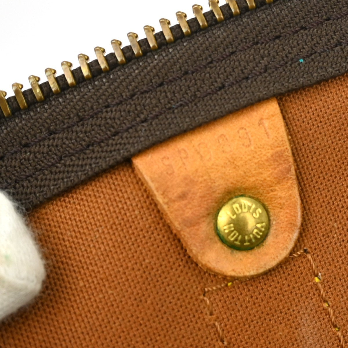 Louis Vuitton Keepall Bag Monogram Canvas Brown Canvas Travel Bag Bag (   )