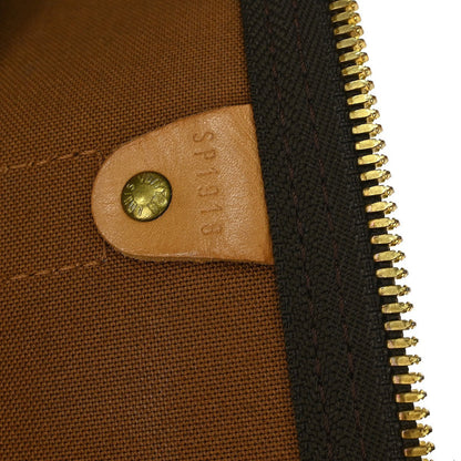 Louis Vuitton Keepall Bag Monogram Canvas Brown Canvas Travel Bag Bag (   )