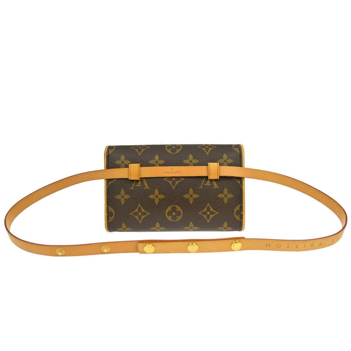 Louis Vuitton Florentine Waist Bag Monogram Canvas Brown Canvas Clutche & Pouche Bag (   )