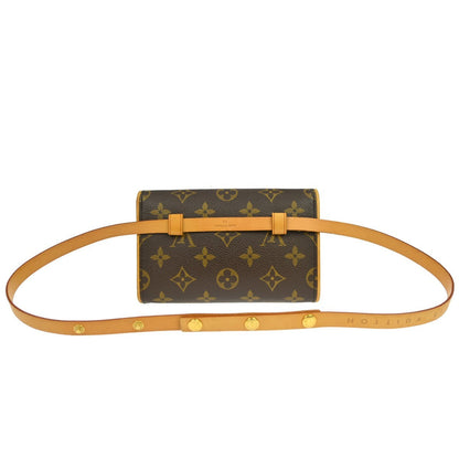 Louis Vuitton Florentine Waist Bag Monogram Canvas Brown Canvas Clutche & Pouche Bag (   )