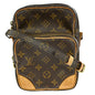 Louis Vuitton Amazone Bag Monogram Canvas Brown Canvas Shoulder Bag Bag (   )