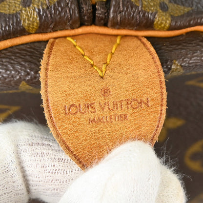 Louis Vuitton Keepall Bag Monogram Canvas Brown Canvas Travel Bag Bag (   )
