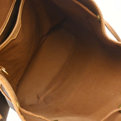 Louis Vuitton Vintage Montsouris Backpack Monogram Canvas Brown Canvas Backpack Bag (   )