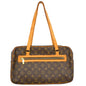 Louis Vuitton Cite Handbag Monogram Canvas Brown Canvas Shoulder Bag Bag (   )