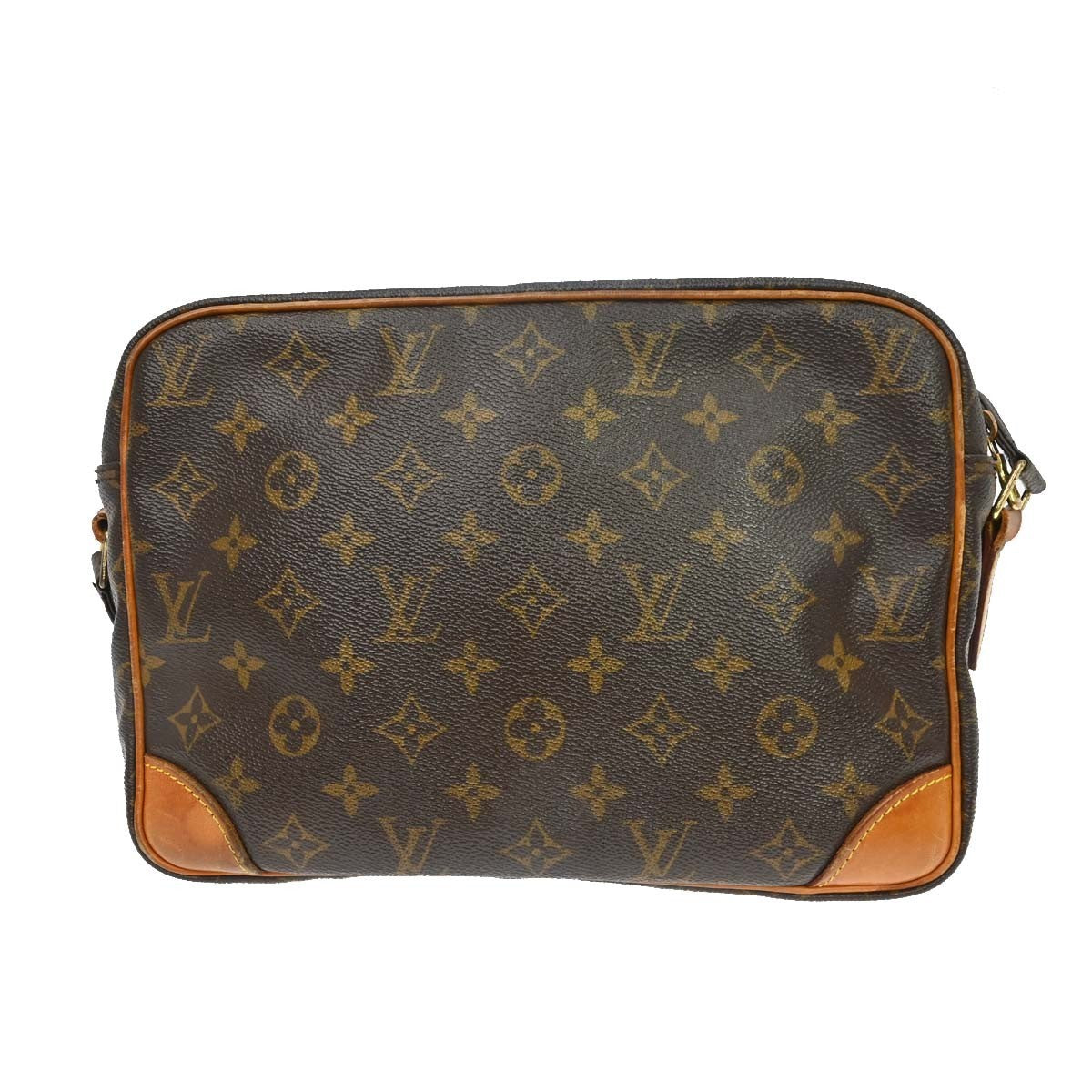 Louis Vuitton Nil Messenger Bag Monogram Canvas Brown Canvas Shoulder Bag Bag (   )