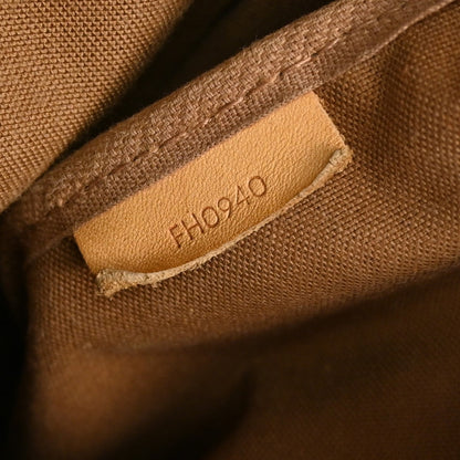 Louis Vuitton Saumur Handbag Monogram Canvas Brown Canvas Shoulder Bag Bag (   )