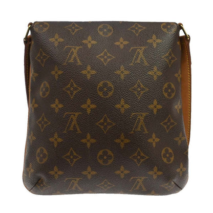 Louis Vuitton Musette Salsa Handbag Monogram Canvas Brown Canvas Shoulder Bag Bag (   )