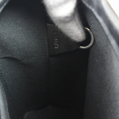 Louis Vuitton Mat Allston Handbag Monogram Vernis Black Leather Shoulder Bag Bag (   )