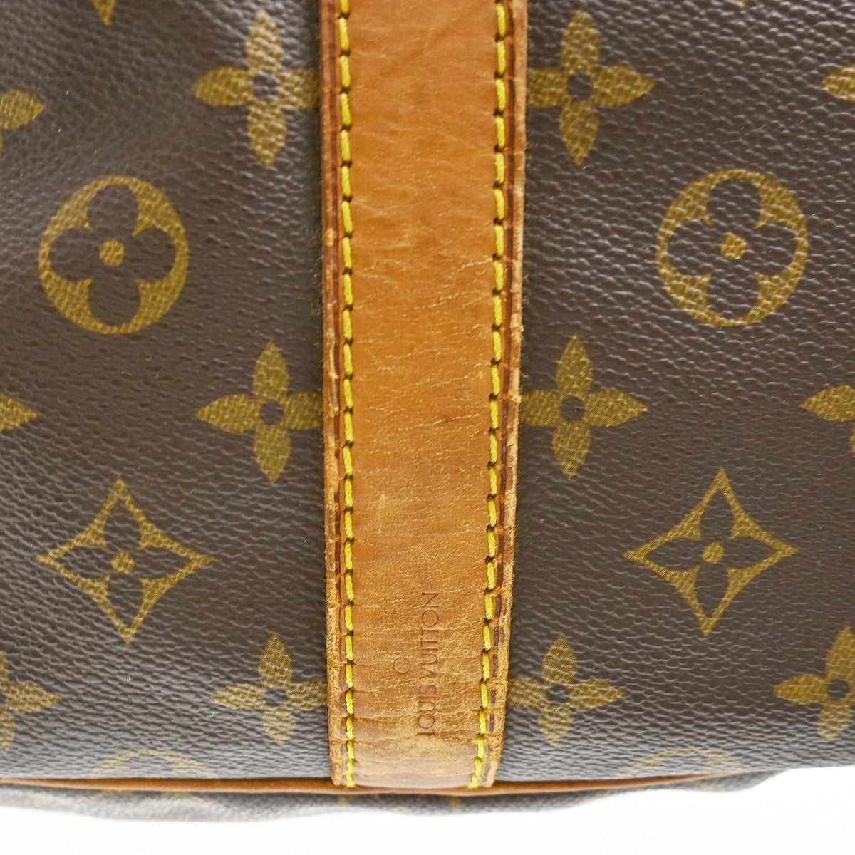 Louis Vuitton Keepall Bandouliere Bag Monogram Canvas Brown Canvas Travel Bag Bag (   )