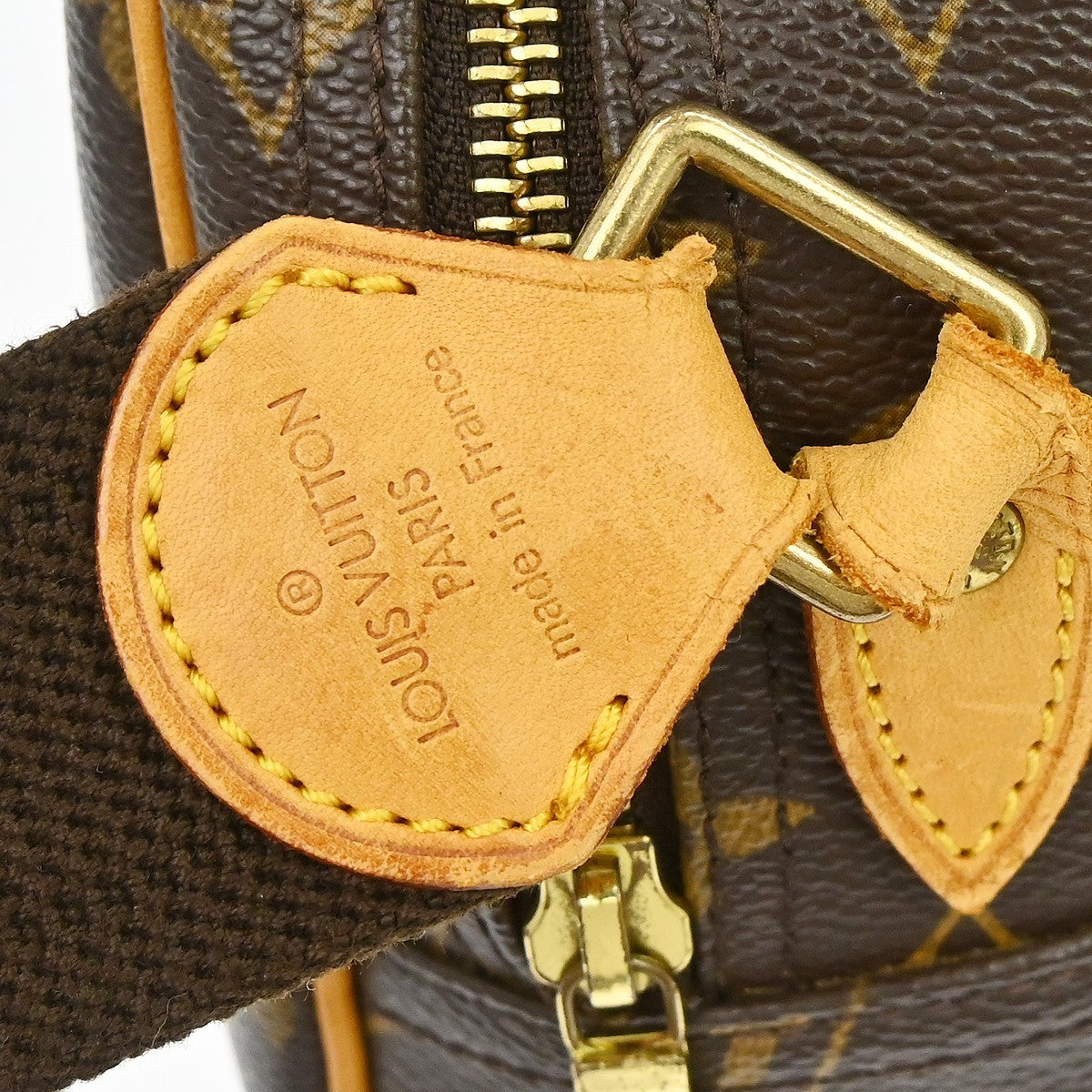 Louis Vuitton Reporter Bag Monogram Canvas Brown Canvas Shoulder Bag Bag (   )