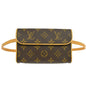 Louis Vuitton Florentine Waist Bag Monogram Canvas Brown Canvas Clutche & Pouche Bag (   )