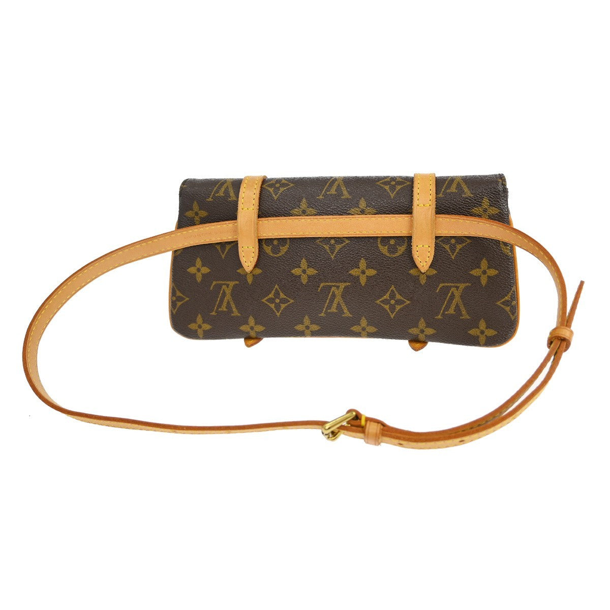 Louis Vuitton Marelle Waist Bag Monogram Canvas Brown Canvas Clutche & Pouche Bag (   )