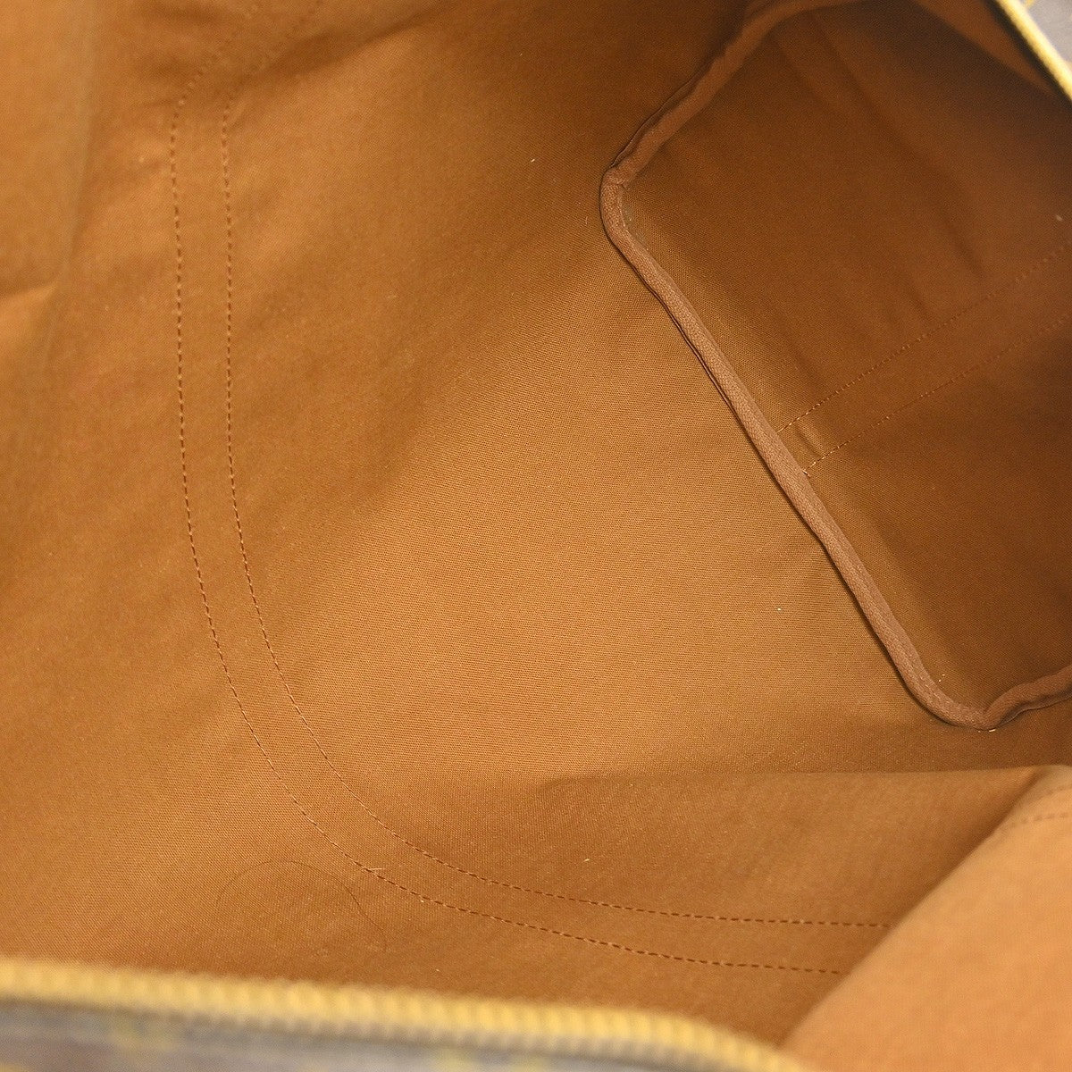 Louis Vuitton Keepall Bandouliere Bag Monogram Canvas Brown Canvas Travel Bag Bag (   )