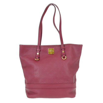 Louis Vuitton Citadine Handbag Monogram Empreinte Leather Purple Leather Tote Bag Bag (   )