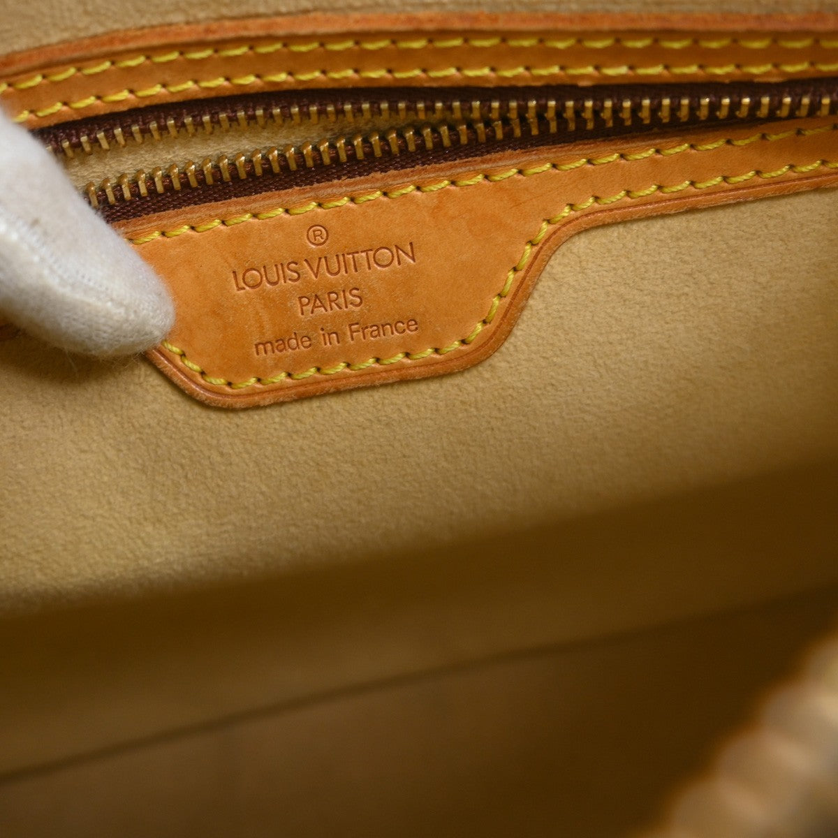 Louis Vuitton Monogram Looping Handbag Monogram Canvas Brown Canvas Shoulder Bag Bag (   )
