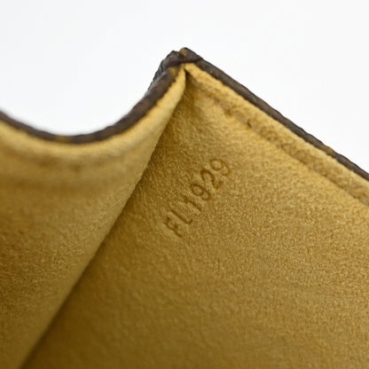 Louis Vuitton Twin Handbag Monogram Canvas Brown Canvas Clutche & Pouche Bag (   )