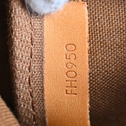Louis Vuitton Saumur Handbag Monogram Canvas Brown Canvas Shoulder Bag Bag (   )