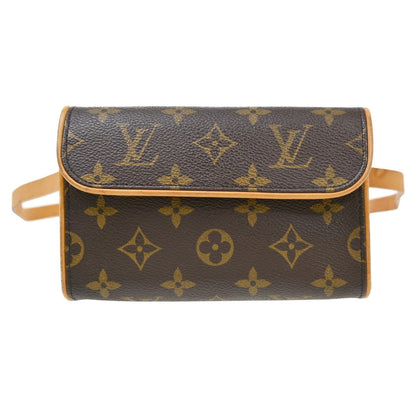 Louis Vuitton Florentine Waist Bag Monogram Canvas Brown Canvas Clutche & Pouche Bag (   )