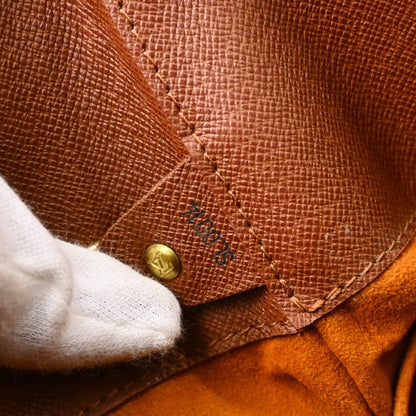 Louis Vuitton Musette Salsa Handbag Monogram Canvas Brown Canvas Shoulder Bag Bag (   )
