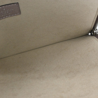 Louis Vuitton Zip Around Pochette Jour Leather Beige Leather Clutche & Pouche Bag (   )