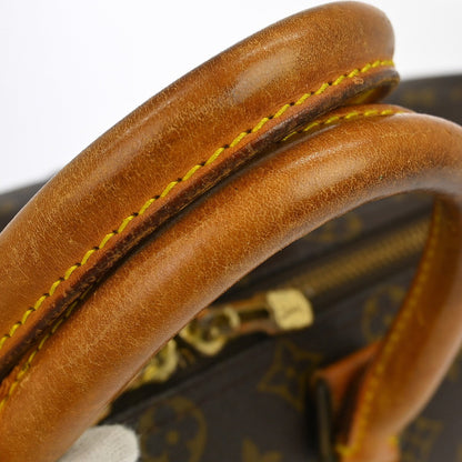 Louis Vuitton Keepall Bag Monogram Canvas Brown Canvas Travel Bag Bag (   )