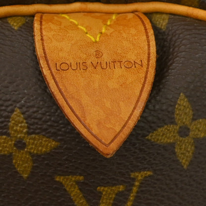 Louis Vuitton Keepall Bag Monogram Canvas Brown Canvas Travel Bag Bag (   )