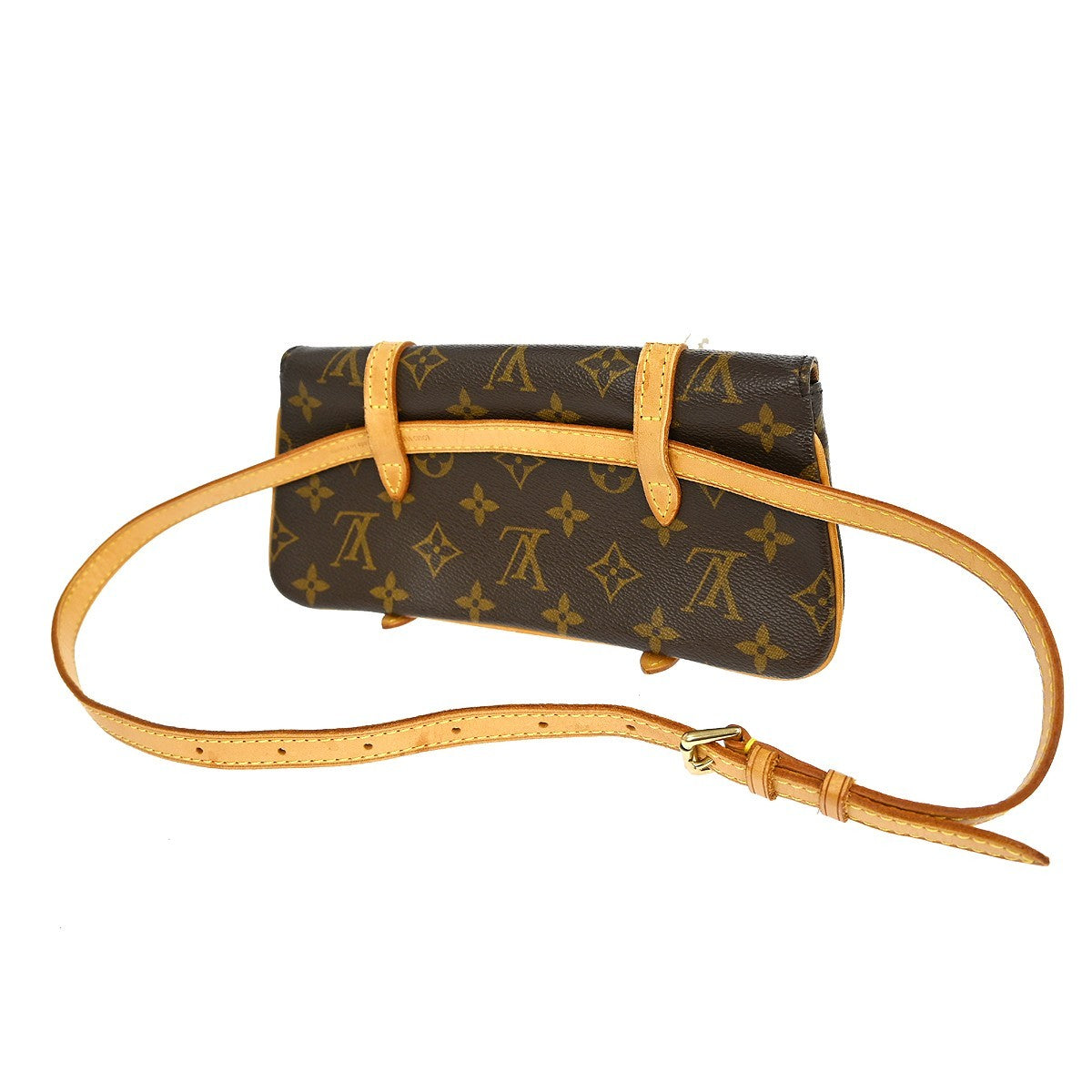 Louis Vuitton Marelle Waist Bag Monogram Canvas Brown Canvas Clutche & Pouche Bag (   )