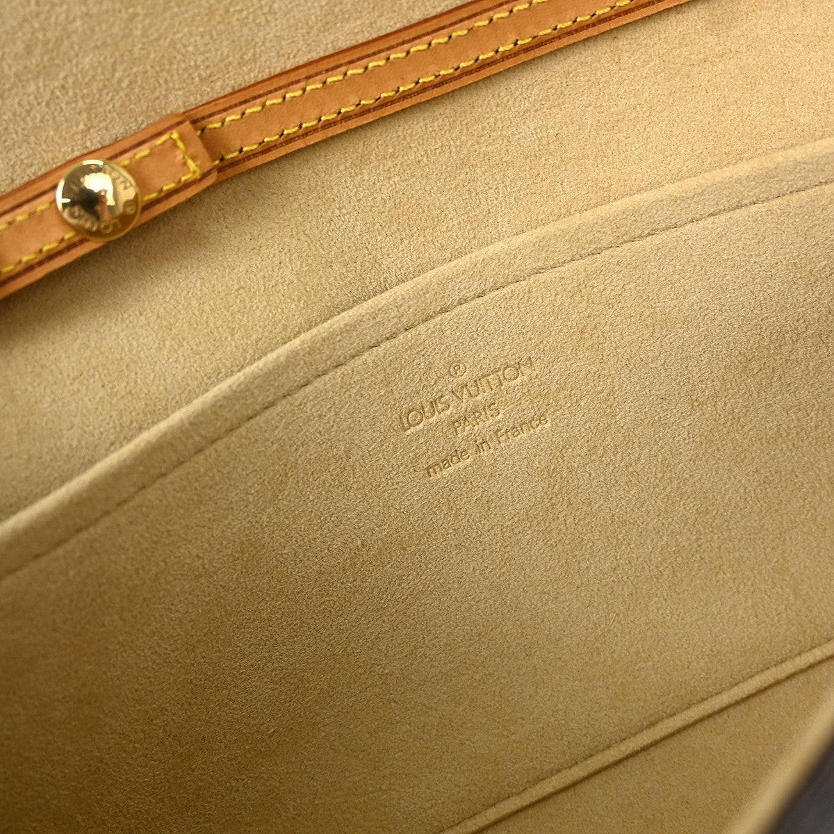 Louis Vuitton Twin Handbag Monogram Canvas Brown Canvas Clutche & Pouche Bag (   )